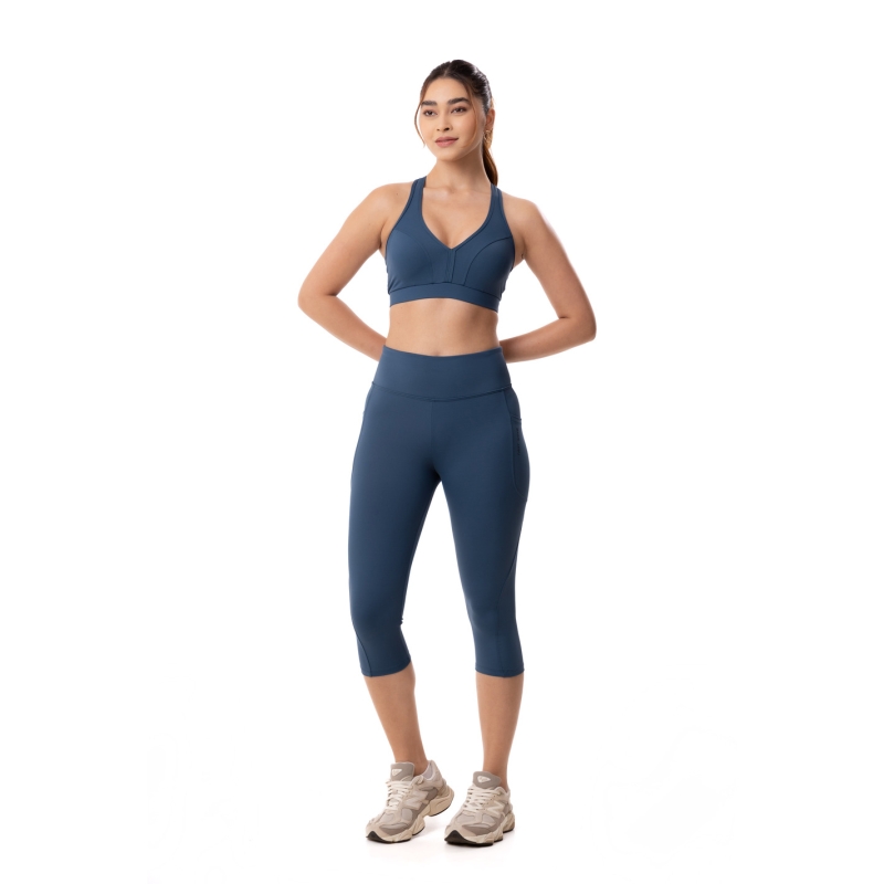 Legging 3/4 com Recorte