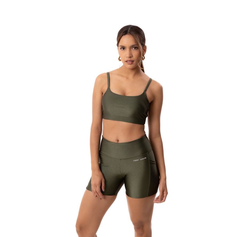 Short Básico Shine com Bolso